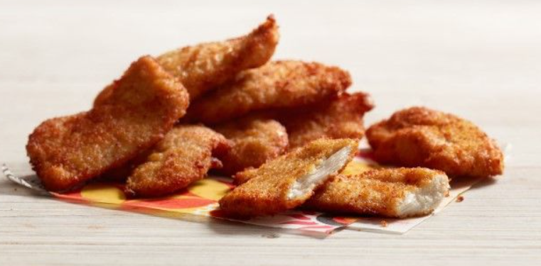 Crispy Chicken Strips on the Oporto Menu