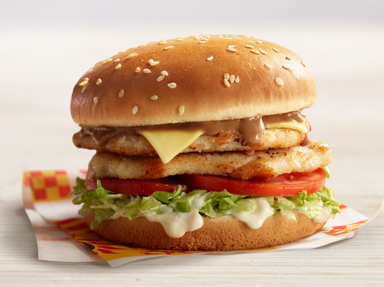 Oprego Burgers on the Oporto Menu