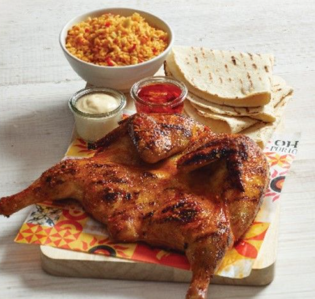 Whole Chicken Feed from Oporto Menu