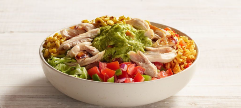 Pulled Chicken Bowl on the Oporto Menu