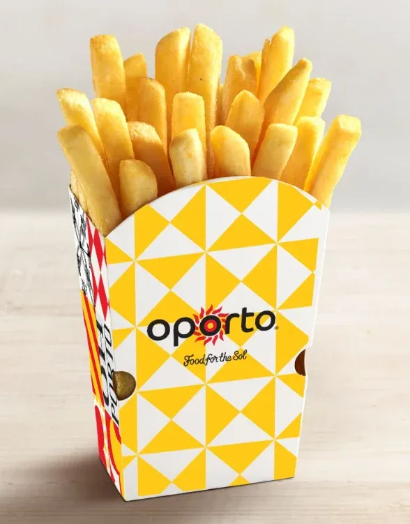 Chips on the Oporto Menu