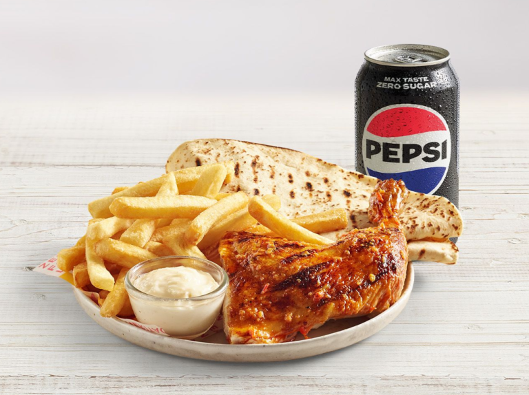 Quarter Chicken Box on the Oporto Menu