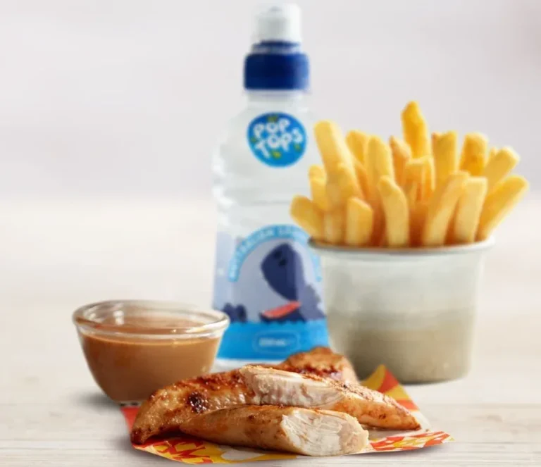 Kid-O’s Grilled Chicken Tenders Meal on the Oporto Menu