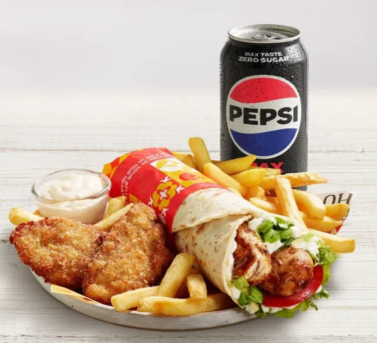 Chicken Rappa Strip Box on the Oporto Menu